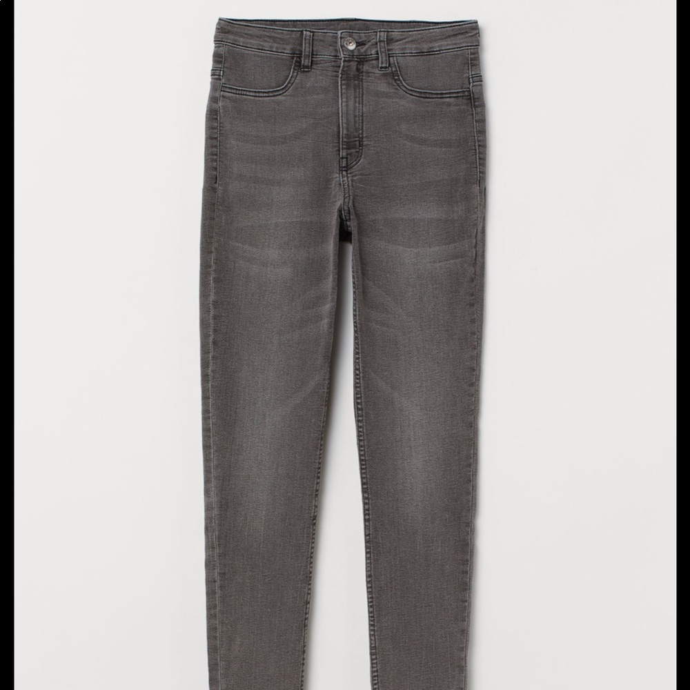 ☀️ 3/$15 H&M Super Skinny High Jeans in Grey Wash